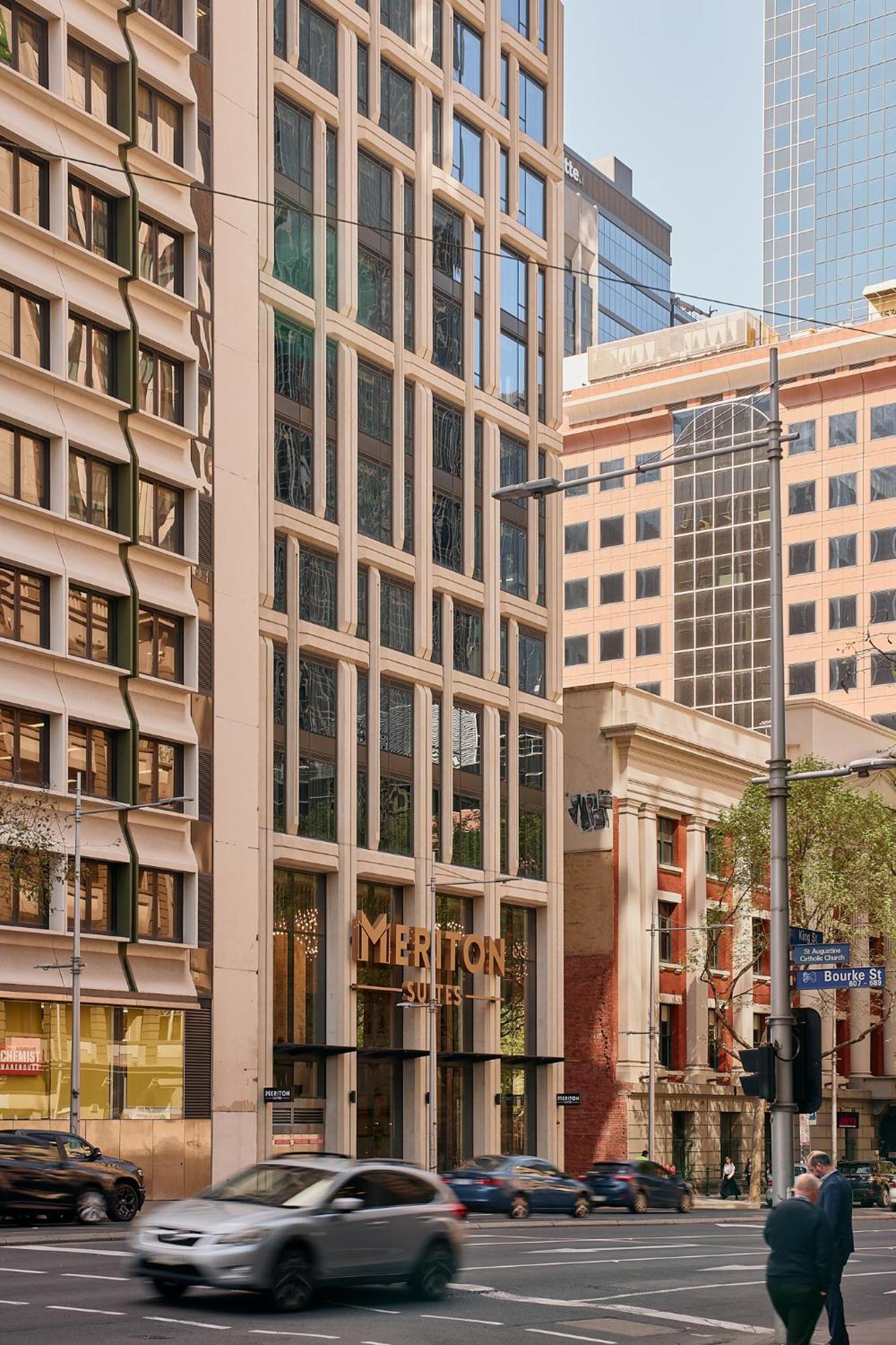 Meriton Suites Мельбурн Екстер'єр фото Marriott's Scottsdale at the Bank Tower