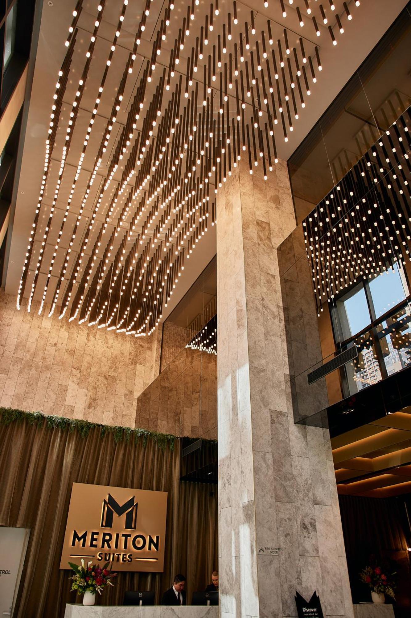 Meriton Suites Мельбурн Екстер'єр фото The interior of the building