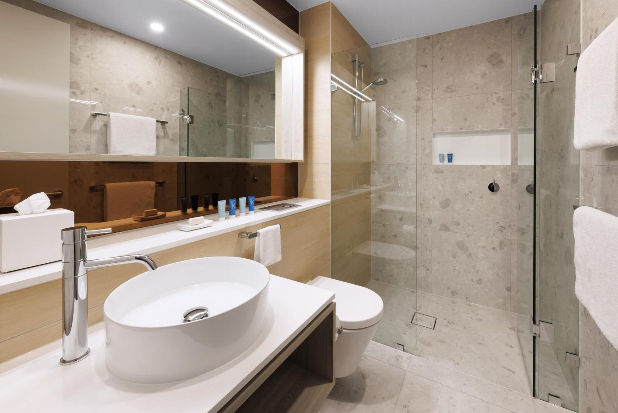 Meriton Suites Мельбурн Екстер'єр фото Bathroom